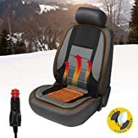 Walser 16792 Funda de asiento calentable- funda de asiento de coche Caliente Cojines de asiento calentables- calefacción…